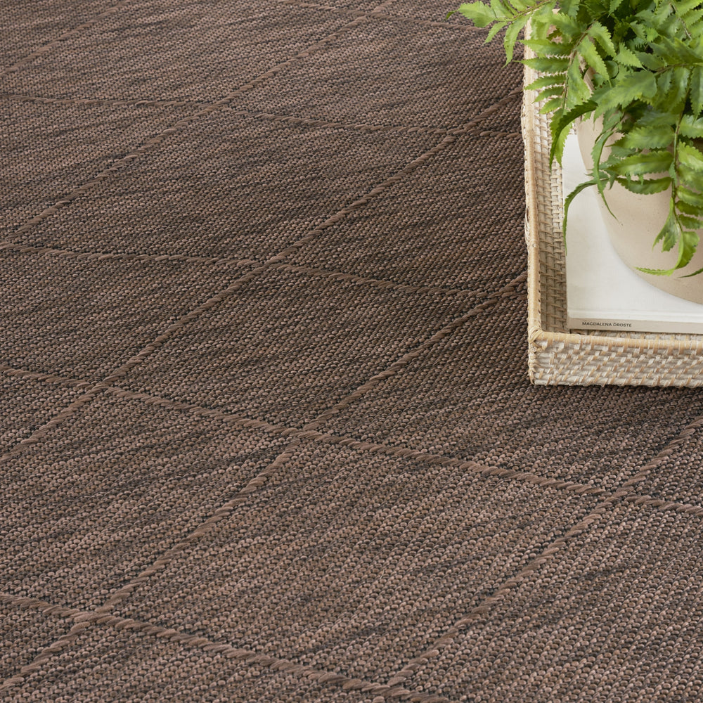 Nourison Practical Solutions PSL01 Mocha Area Rug Room Image Feature