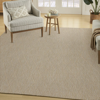 Nourison Practical Solutions PSL01 Natural Area Rug Corner Image