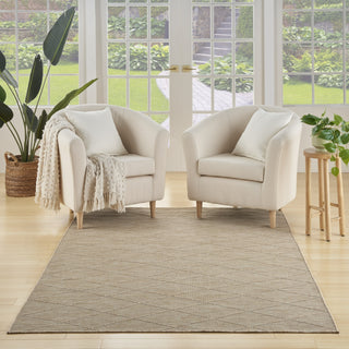 Nourison Practical Solutions PSL01 Natural Area Rug Corner Image