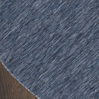 Nourison Practical Solutions PSL01 Navy Blue Area Rug Detail Image