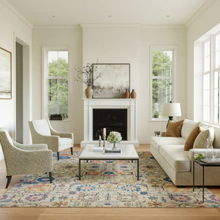 Nourison Passion PSN01 Ivory/Multi Area Rug 