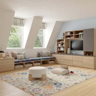 Nourison Passion PSN01 Ivory/Multi Area Rug 
