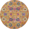 Nourison Passion PSN01 Sunburst Area Rug Room Image