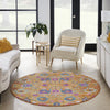 Nourison Passion PSN01 Sunburst Area Rug Room Image