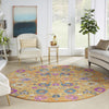 Nourison Passion PSN01 Sunburst Area Rug Main Image