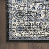 Nourison Passion PSN03 Black Ivory Area Rug Corner