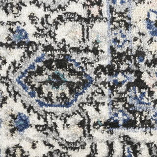 Nourison Passion PSN03 Black Ivory Area Rug Texture