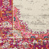 Nourison Passion PSN03 Ivory/Fuchsia Area Rug Swatch Image