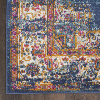 Nourison Passion PSN03 Navy Area Rug Room Image