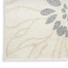 Nourison Passion PSN17 Ivory Grey Blue Area Rug T' R