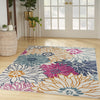 Nourison Passion PSN17 Ivory/Multi Area Rug Room Image