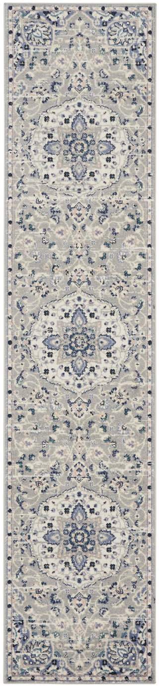 Nourison Passion PSN22 Grey Beige Area Rug main image