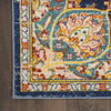 Nourison Passion PSN22 Navy Multicolor Area Rug Detail Image