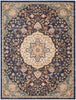 Nourison Passion PSN22 Navy Multicolor Area Rug Main Image