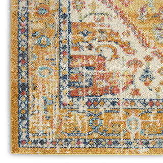 Nourison Passion PSN23 Ivory/Yellow Area Rug 