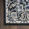 Nourison Passion PSN33 Black Ivory Area Rug Detail Image
