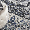 Nourison Passion PSN33 Black Ivory Area Rug Corner Image