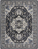 Nourison Passion PSN33 Black Ivory Area Rug Main Image