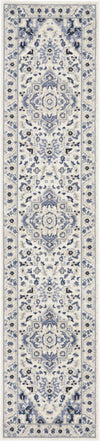 Nourison Passion PSN33 Ivory/Grey Area Rug Corner Image