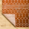 Livabliss Pisa PSS-2371 Rust Area Rug