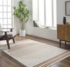 LIVABLISS Pisa PSS-2375 Light Gray Area Rug Room Scene Feature