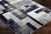 Livabliss Pisa PSS-2385 Medium Gray Area Rug Corner Shot