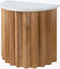 Surya Piestra PSTR-001 White / Brown Furniture main image