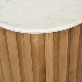 Surya Piestra PSTR-001 White / Brown Furniture Corner Shot