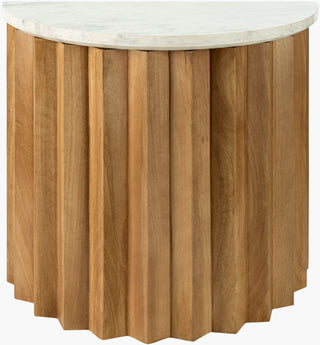 Surya Piestra PSTR-001 White / Brown Furniture Main Image