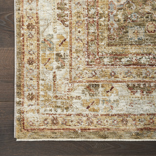 Nourison Petra PTR01 Green Area Rug Detail Image