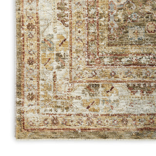 Nourison Petra PTR01 Green Area Rug Texture Image