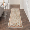 Nourison Petra PTR01 Ivory/Multi Area Rug Corner Image