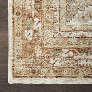 Nourison Petra PTR01 Ivory/Multi Area Rug Detail Image