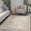 Nourison Petra PTR01 Ivory/Multi Area Rug Corner Image