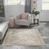 Nourison Petra PTR01 Ivory/Multi Area Rug Room Image Feature