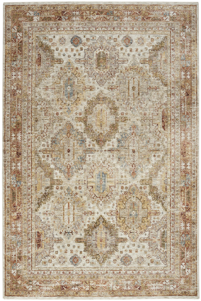 Nourison Petra PTR01 Ivory/Multi Area Rug main image