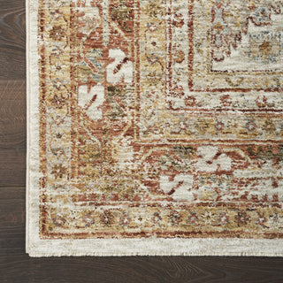 Nourison Petra PTR01 Rust Area Rug Detail Image