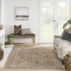 Nourison Petra PTR01 Rust Area Rug Room Image Feature