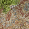 Nourison Petra PTR01 Rust Area Rug Corner Image