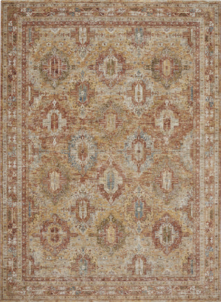 Nourison Petra PTR01 Rust Area Rug Main Image