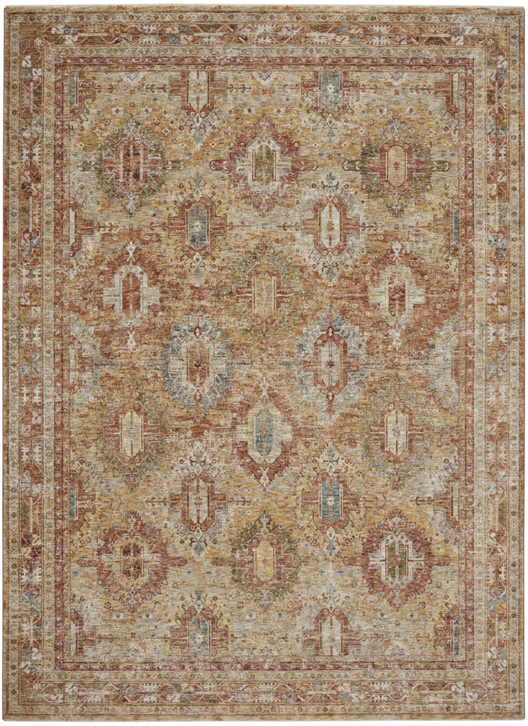 Nourison Petra PTR01 Rust Area Rug main image