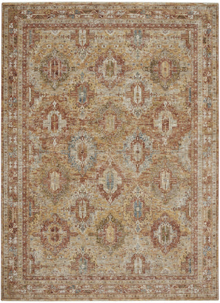 Nourison Petra PTR01 Rust Area Rug main image