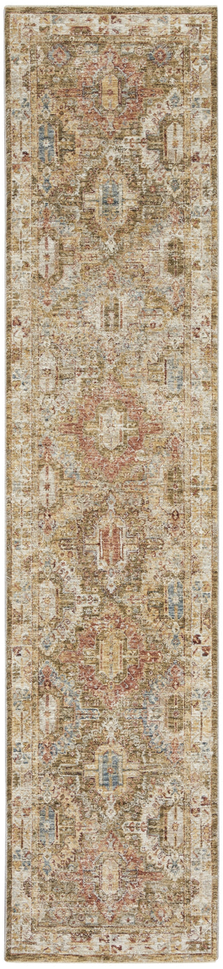 Nourison Petra PTR01 Green Area Rug Runner