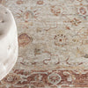 Nourison Petra PTR02 Ivory Area Rug Corner Image