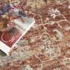 Nourison Petra PTR02 Rust Area Rug Corner Image