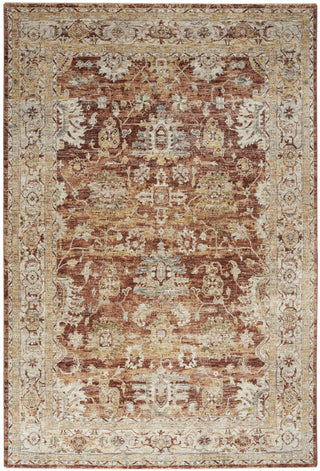Nourison Petra PTR02 Rust Area Rug Main Image