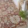 Nourison Petra PTR02 Rust Area Rug Corner Image