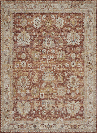 Nourison Petra PTR02 Rust Area Rug Main Image