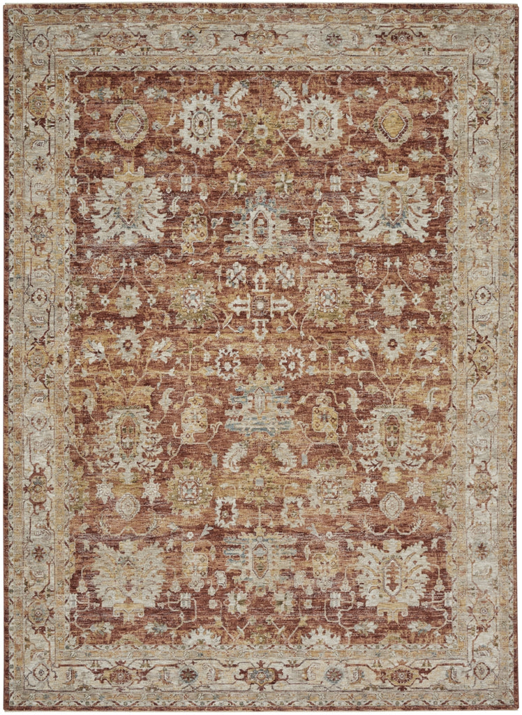 Nourison Petra PTR02 Rust Area Rug main image
