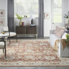 Nourison Petra PTR02 Rust Area Rug Room Image Feature